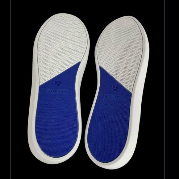 Rothy’s The Original Slip On Sneaker White Washable Comfort Shoe 10.5 EUC - Picture 7 of 9